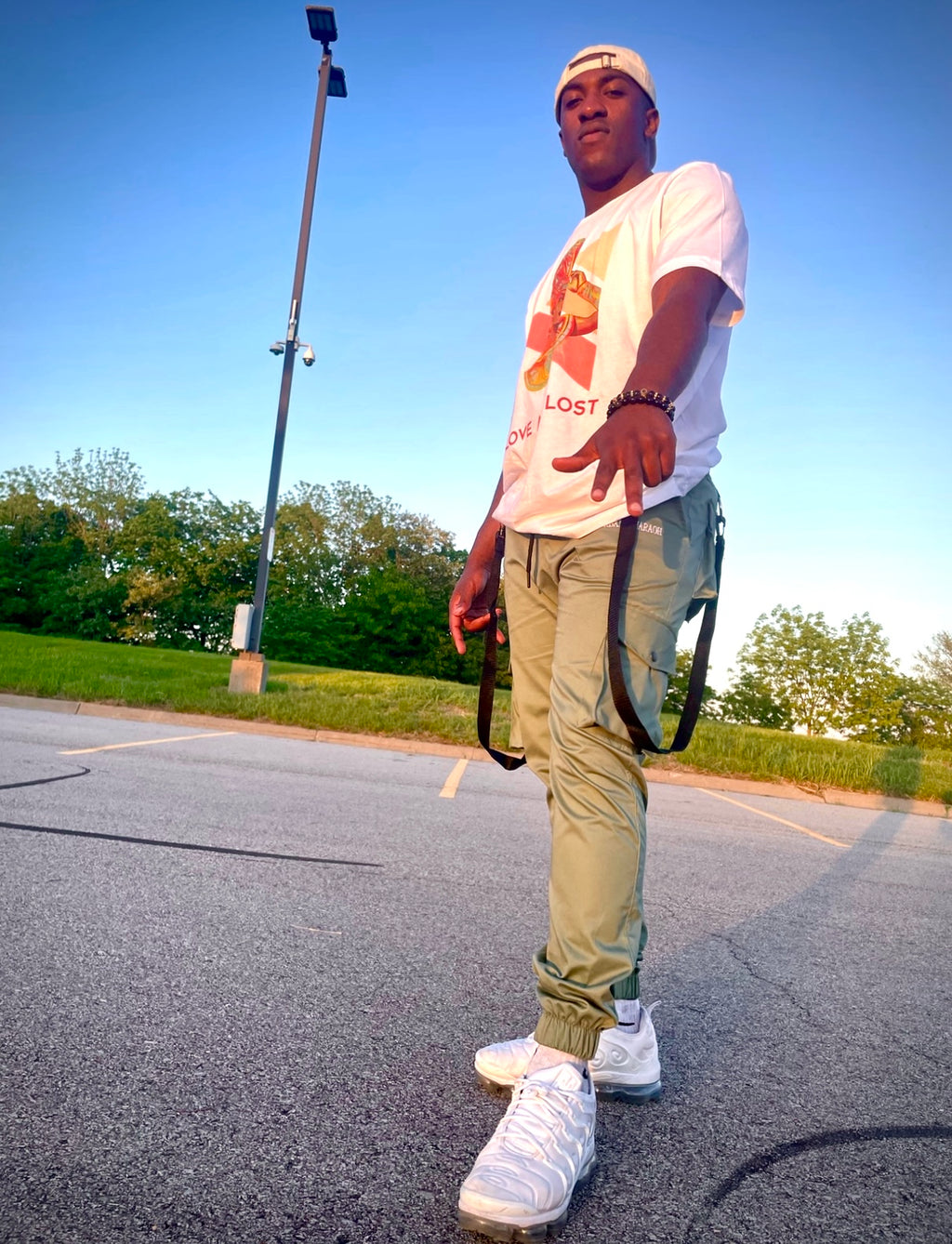 Sokka Cargo Joggers- Sage Green